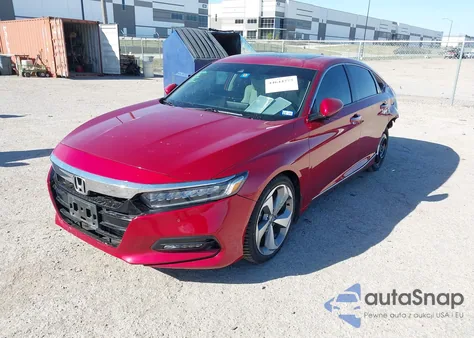 2018 Honda Accord Touring z USA, uszkodzony, nr VIN 1HGCV1F96JA106251